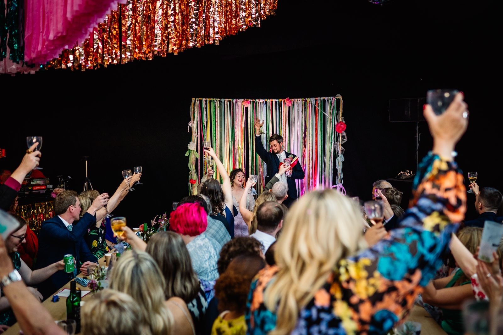 Wedding reception at Printmakers