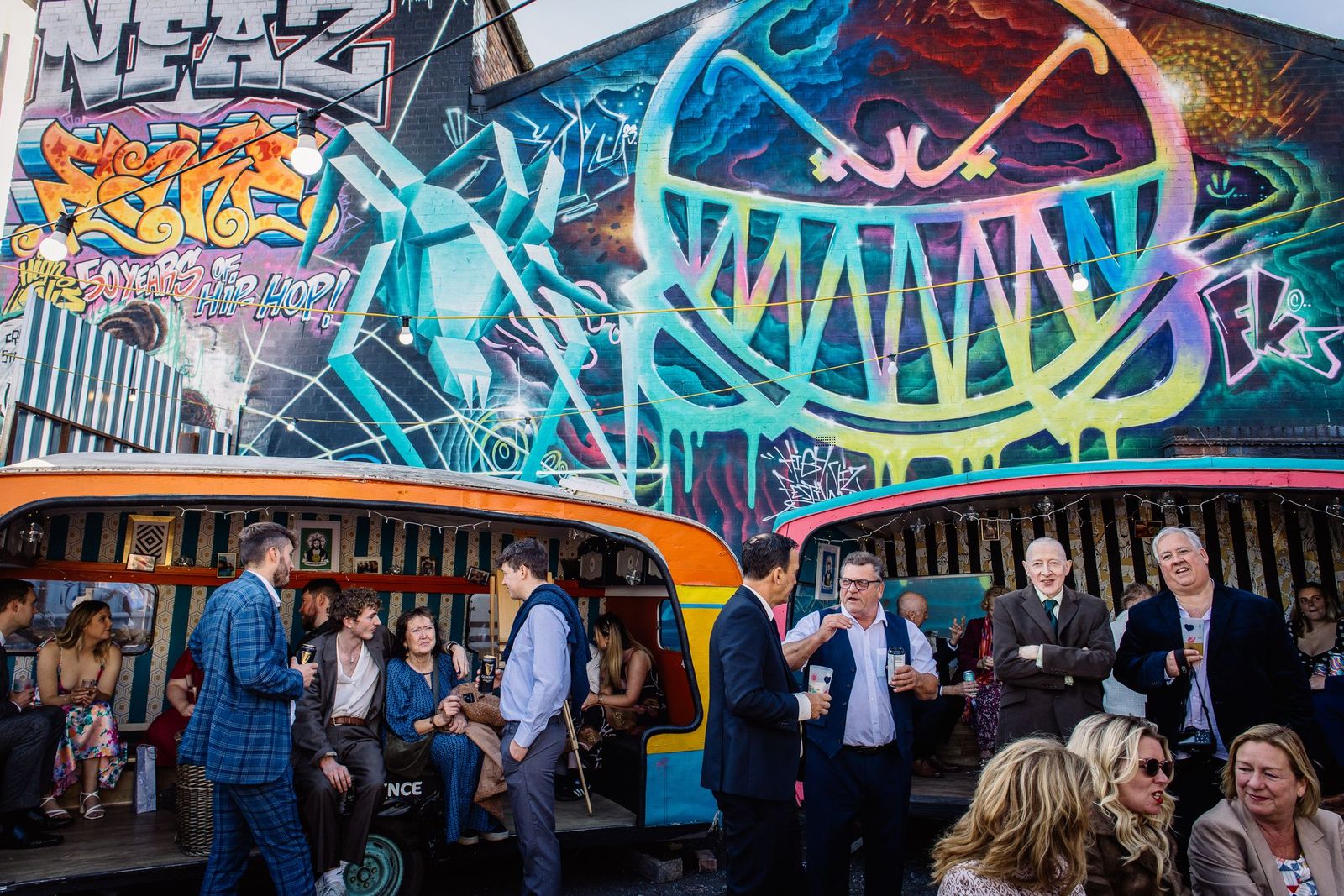 Wedding reception at Printmakers