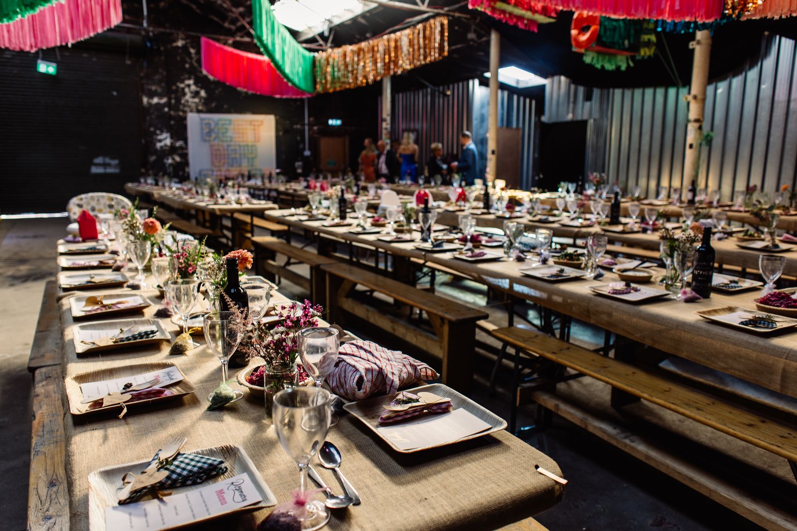 Wedding reception at Printmakers
